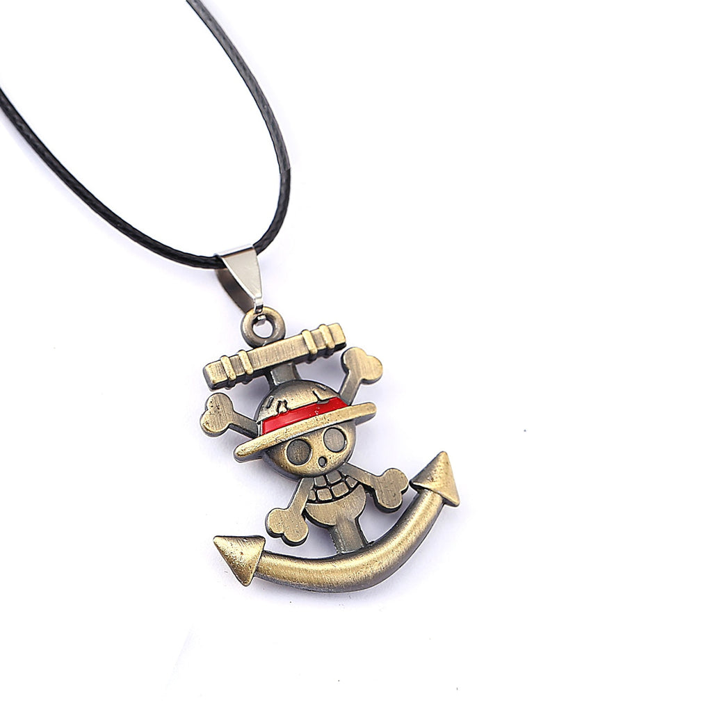 One Piece Necklace Characters Logo Straw Hat