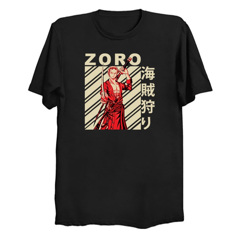 One Piece T Shirt Master Zoro