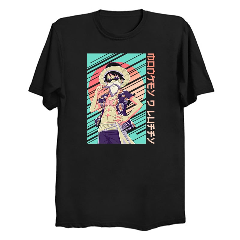 One Piece T Shirt Luffy Dressrosa Style