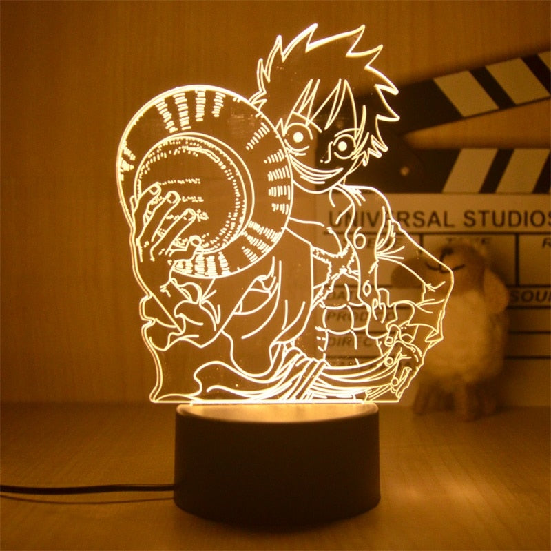 One Piece 3D USB Lamp Monkey D Luffy