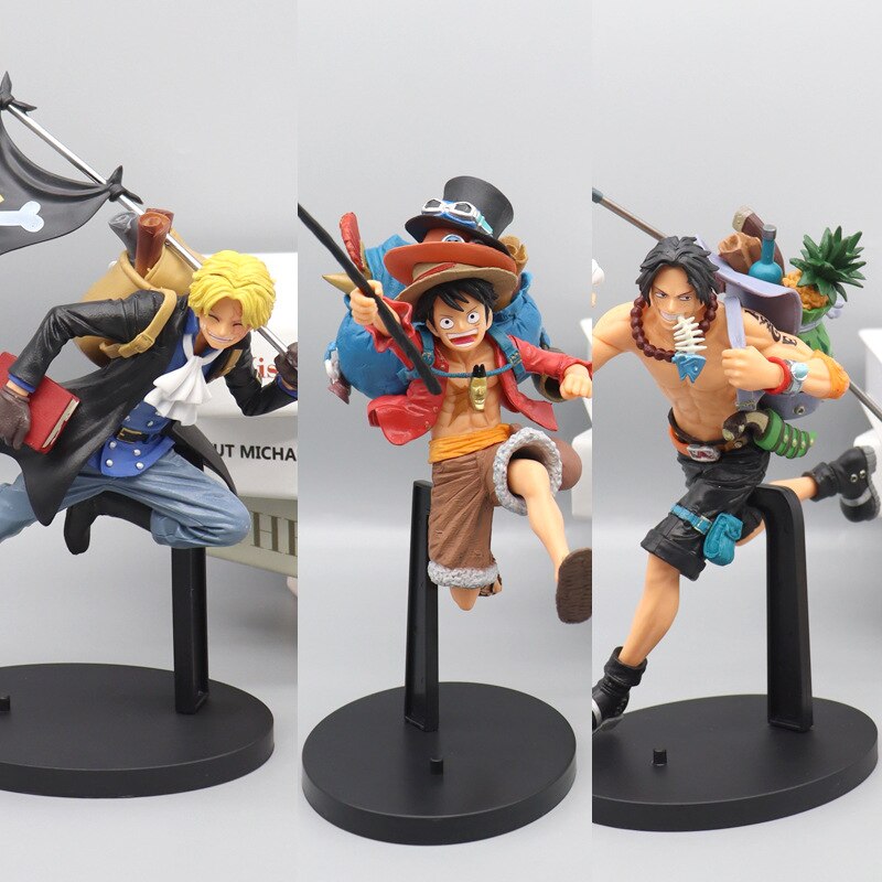 One Piece Figure Luffy Ace Sabo Three Brothers