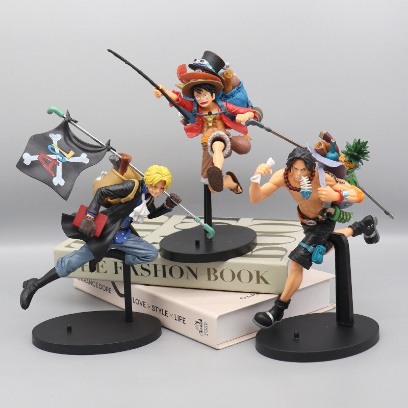 One Piece Figure Luffy Ace Sabo Three Brothers