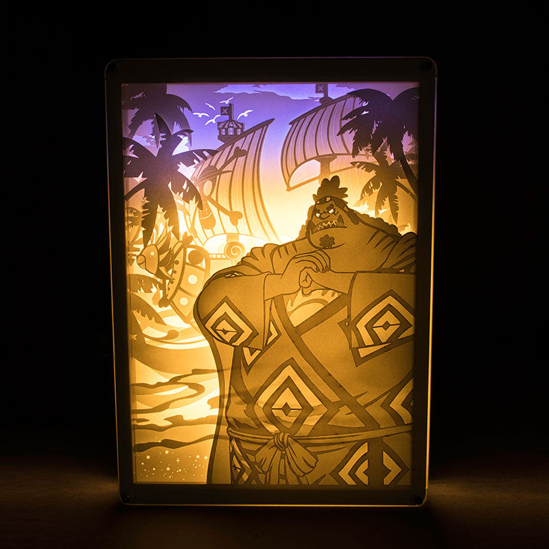 One Piece crew with our All Characters Paper Cut USB Lamp