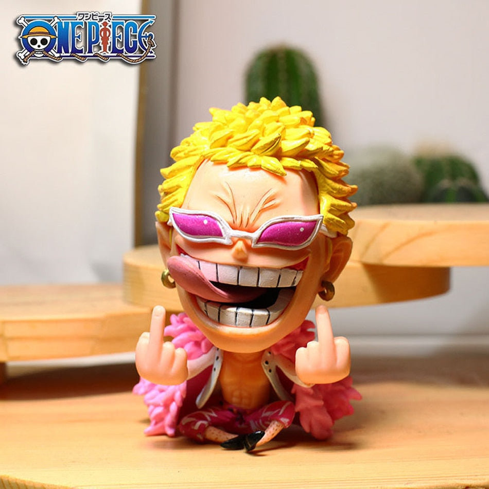 One Piece Figure Luffy and Zoro Car Decoration