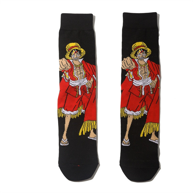 One Piece The Pirate King Themed Socks