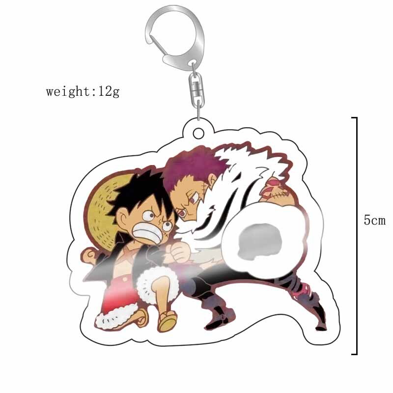 One Piece Keychain Funny Characters 25 Designs