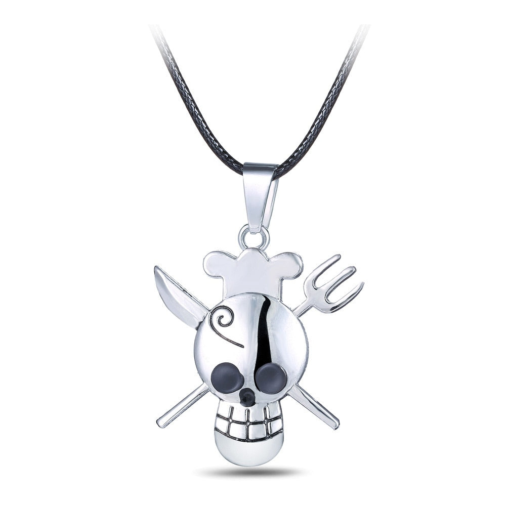 One Piece Silver Necklace Vinsmoke Sanji