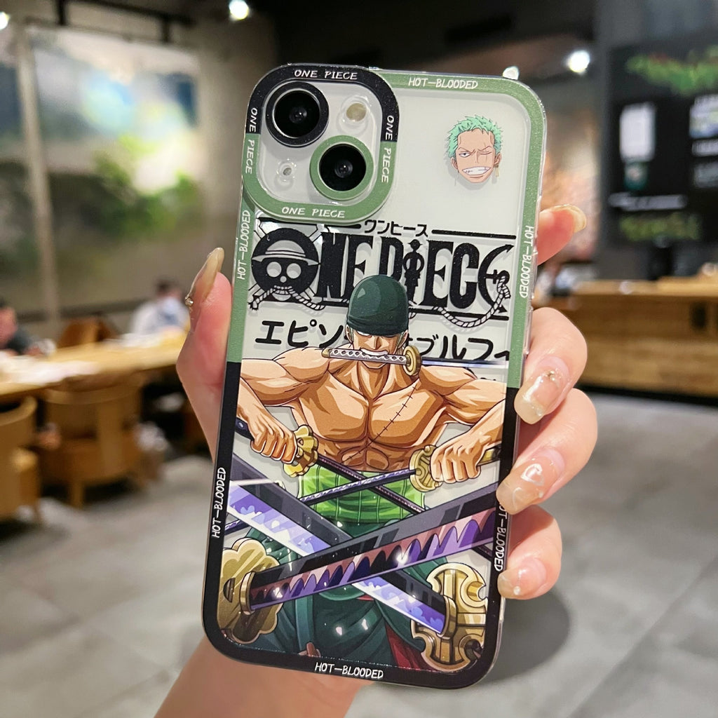 One Piece Phone Case Zoro Devil Swords For iPhone
