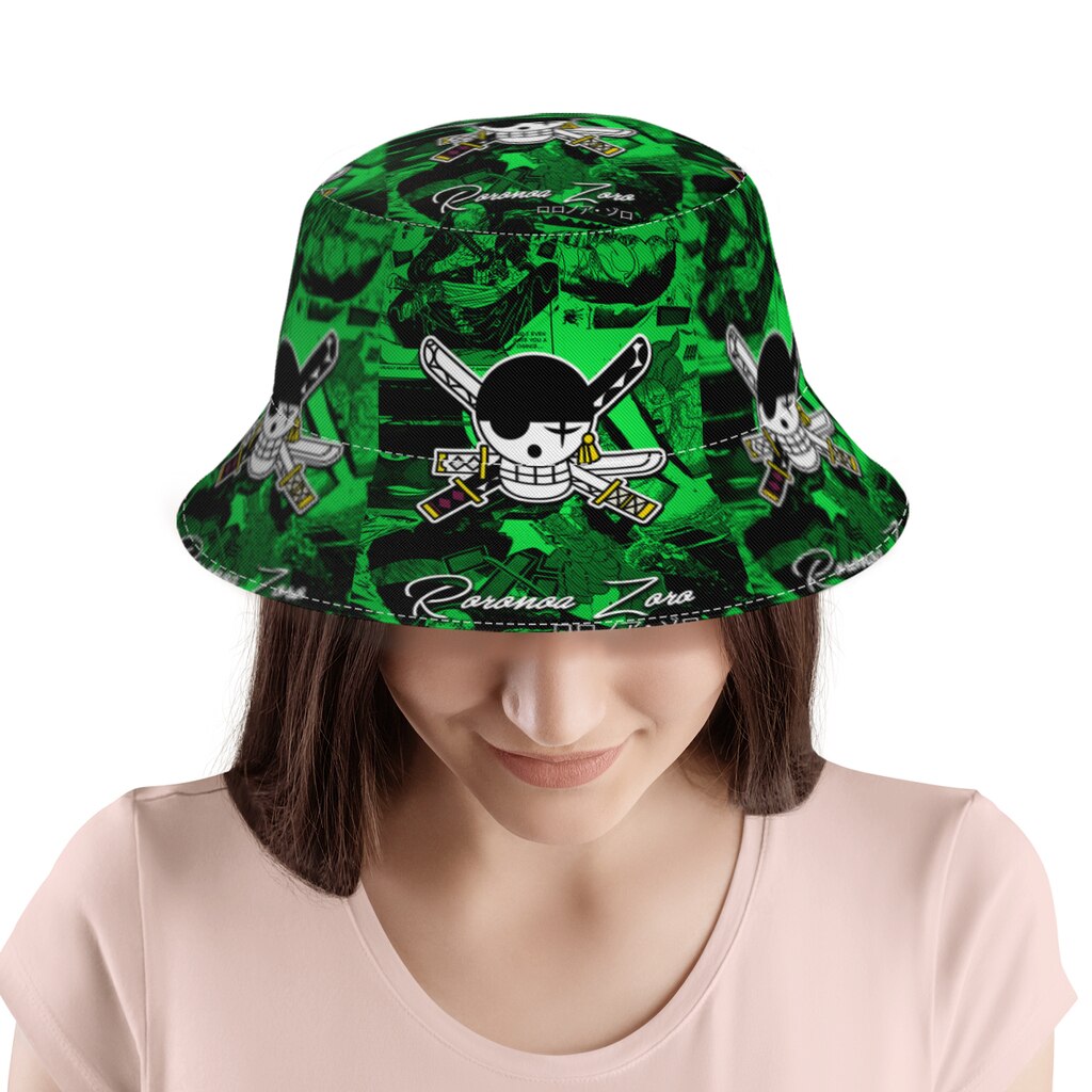 One Piece Zoro Themed Summer Hat