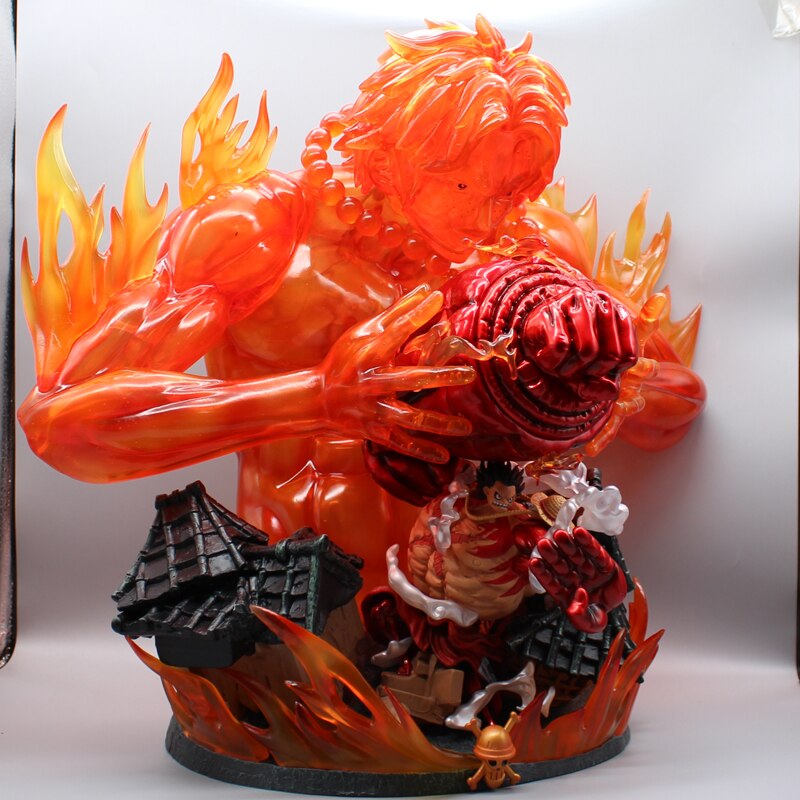 One Piece Figure Ace and Luffy Statue