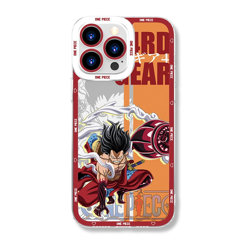 One Piece Phone Case Luffy 4th Gear Themed For iPhone