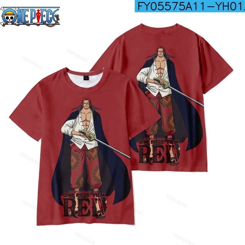One Piece T Shirt Red Shanks