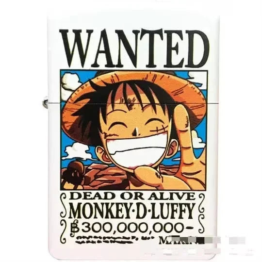 One Piece Lighter Monkey D. Luffy Glowing Zippo