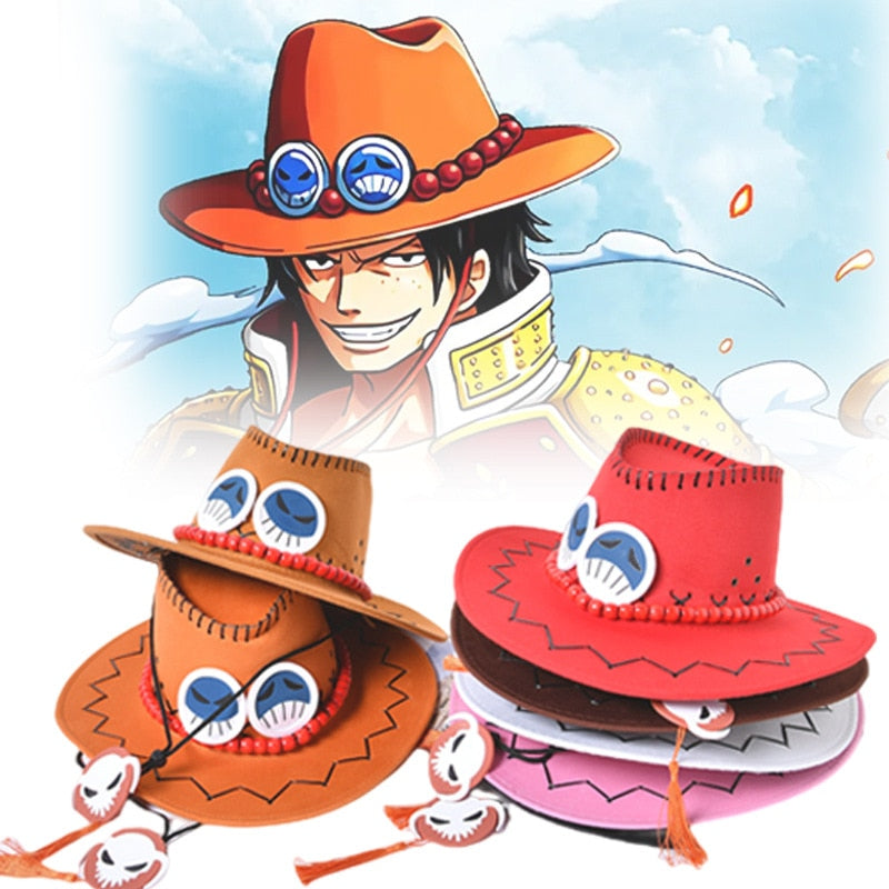 One Piece Ace Cosplay Hat