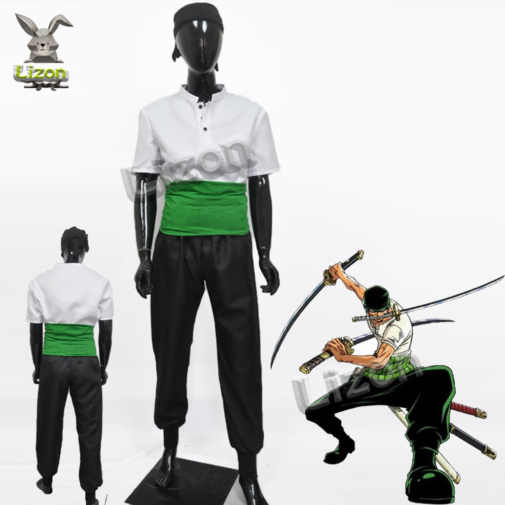 One Piece Cosplay Roronoa Zoro Classic Outfit